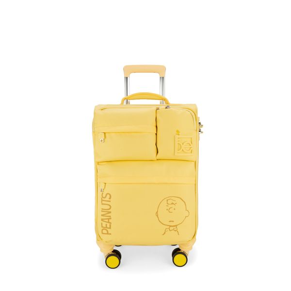 

Maleta Chico 20 plg de Cabina Peanuts x Oe color Amarillo Talla: 20 Plg