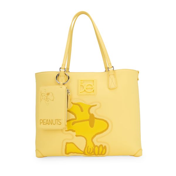 

Bolsa Tote Grande con Monedero Peanuts x Oe color Amarillo Talla: Unico