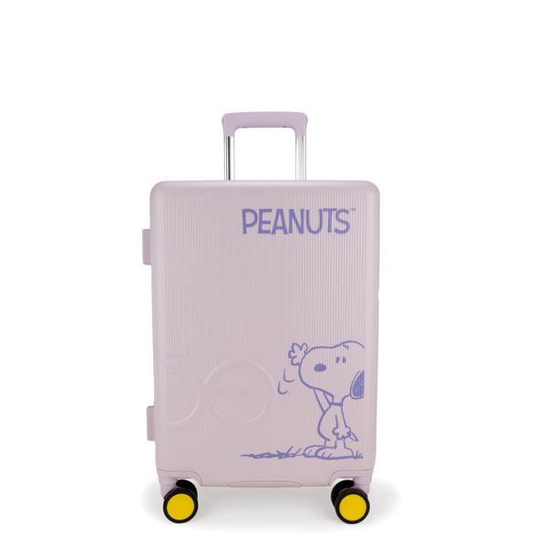 

Maleta 20 plg de Cabina Rígida Peanuts x Oe color Lila Talla: 20 Plg