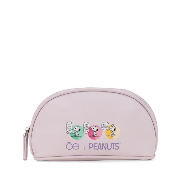 

Cosmetiquera Mediana Peanuts x Oe color Lila Talla: Unico