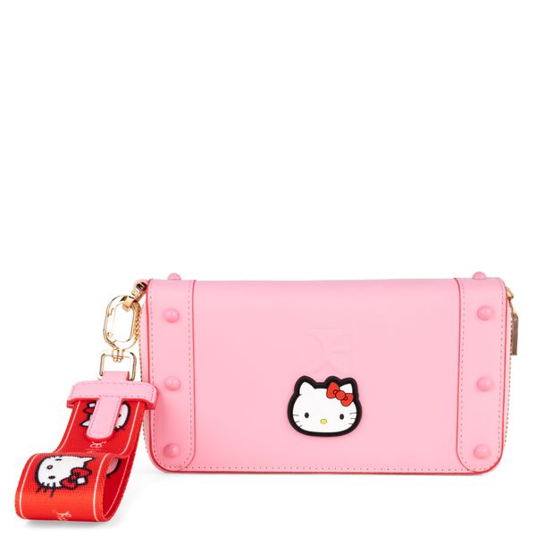 

Cartera Grande Cierre Doble Oe x Hello Kitty color Rosa Talla: Unico