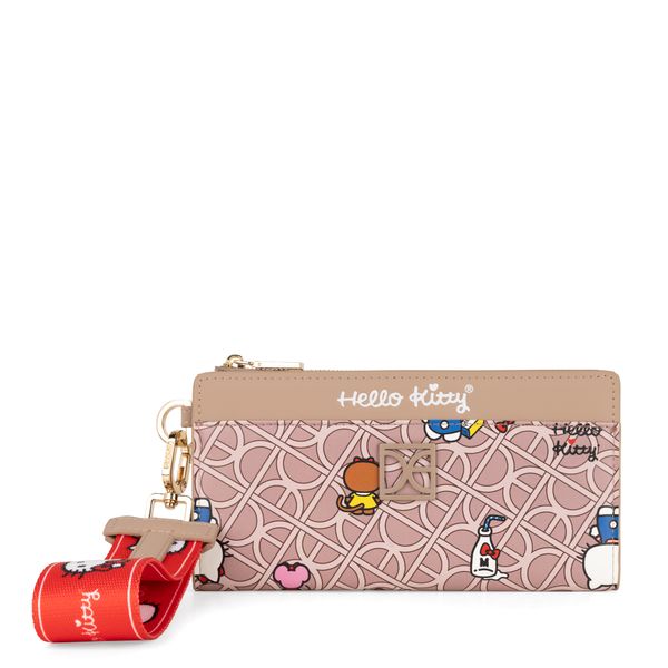 

Cartera Flap Grande Oe x Hello Kitty Con Maneral Multicolor Talla: Unico