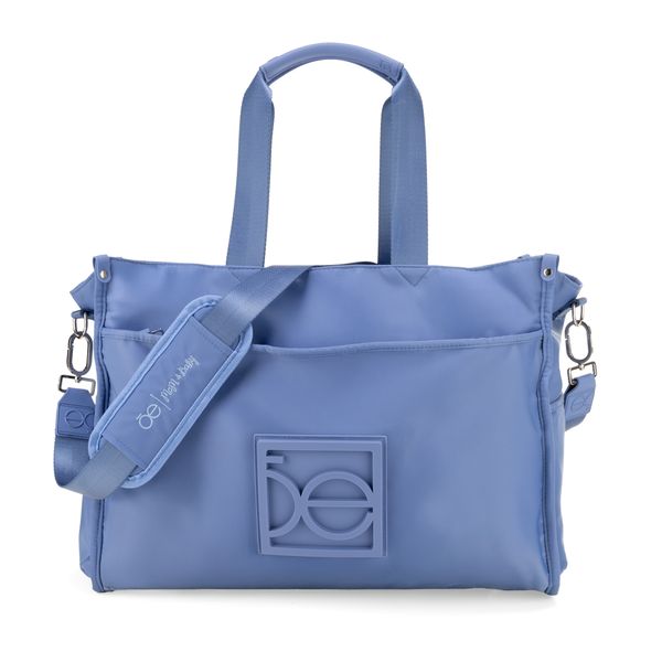 

Pañalera Tote Nylon Con Accesorios Color Azul Talla: Unico