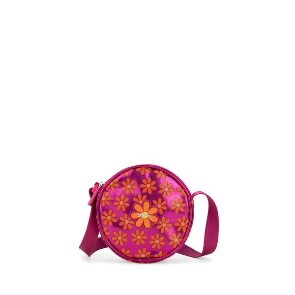

Bolsa Crossbody Mediana Circular Color Rosa Talla: Unico