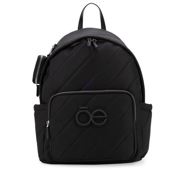 

Mochila Maxi Bordada Con Monedero Color Negro Talla: Unico