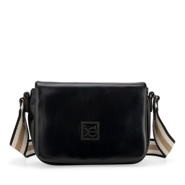 

Bolsa Crossbody Chica Clásica Color Negro Talla: Unico