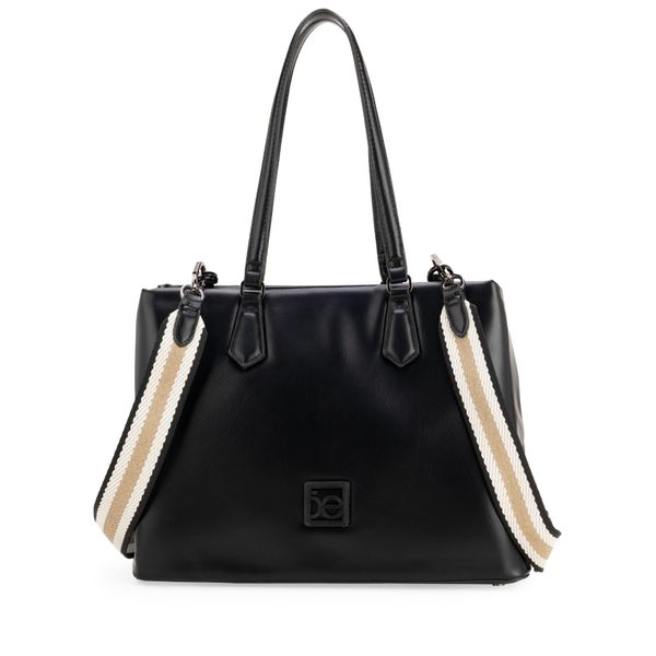 

Bolso Satchel Grande Clásico Color Negro Talla: Unico