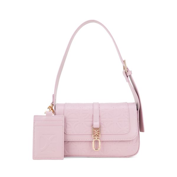 

Bolsa Lady Bag Miniatura Con Tarjetero Color Rosa Talla: Unico