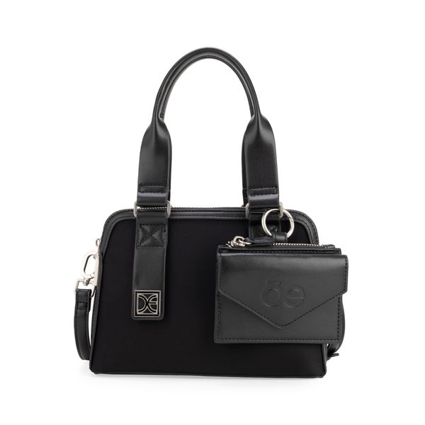 

Bolsa Satchel Chica Con Monedero Color Negro Talla: Unico