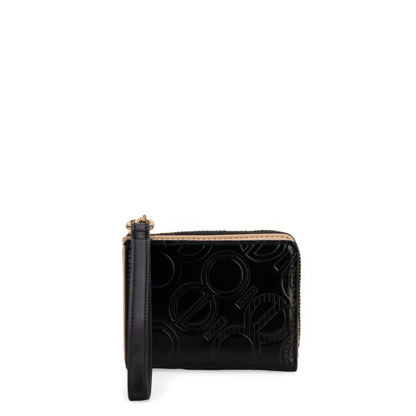 

Cartera Mediana Cierre Sencillo Color Negro Talla: Unico