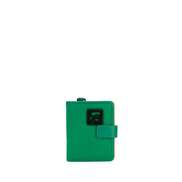 

Cartera Porta Pasaporte Con Maneral Color Verde Talla: Unico