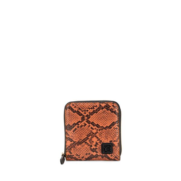 

Cartera Mediana Cierre Sencillo Color Naranja Talla: Unico