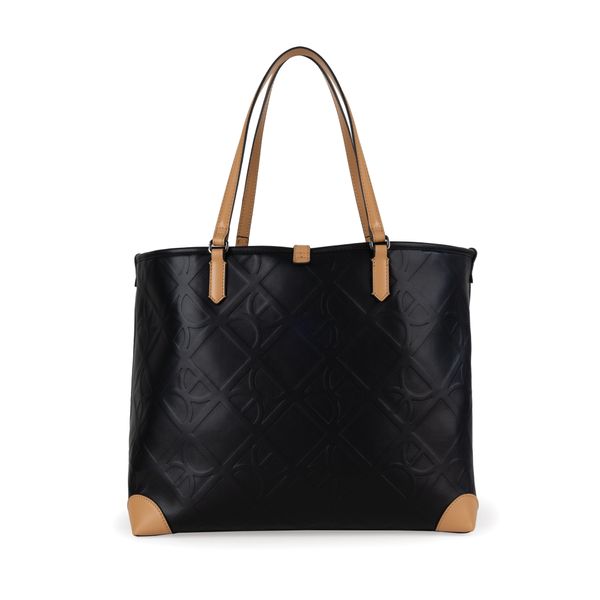 

Bolsa Tote Grande Con Pouch Color Negro Talla: Unico