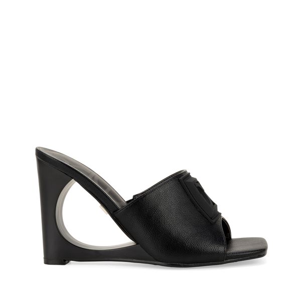 

Sandalia Tacón Cuña Color Negro Talla: 24