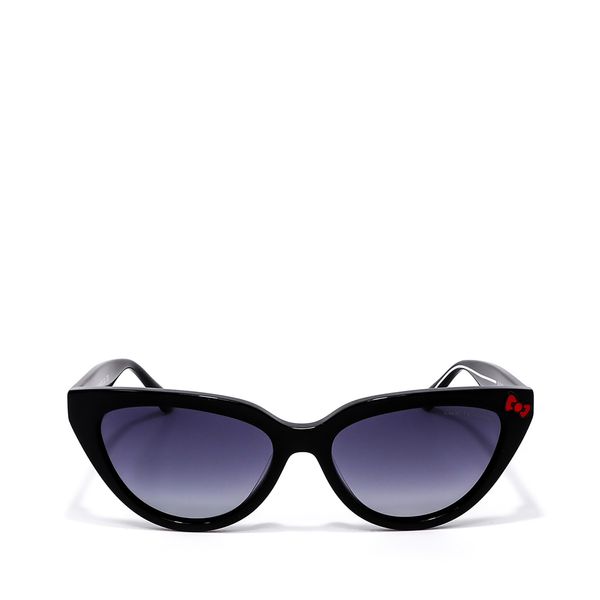 

Lente Solar Oe x Hello Kitty Forma Cat Eye con Armazón de Acetato color Negro Talla: Unico