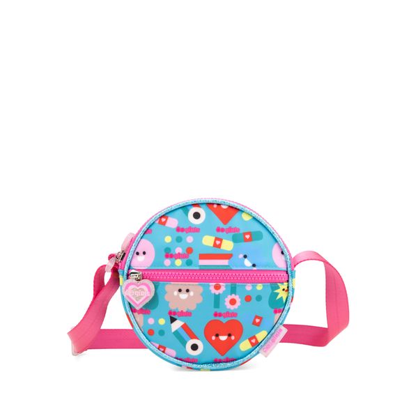 

Bolsa Crossbody Mediana Textil Para Niña Color Azul Turquesa Talla: Unico