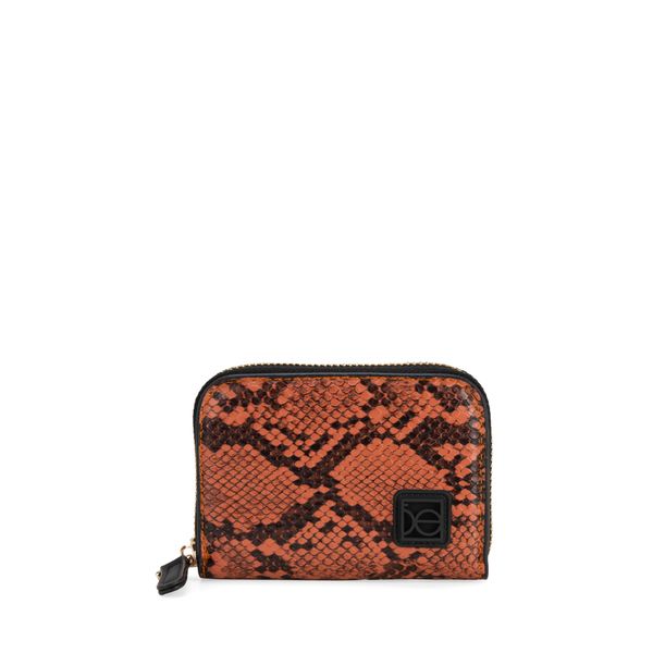 

Cartera Chica Rubber De Monograma Color Naranja Talla: Unico