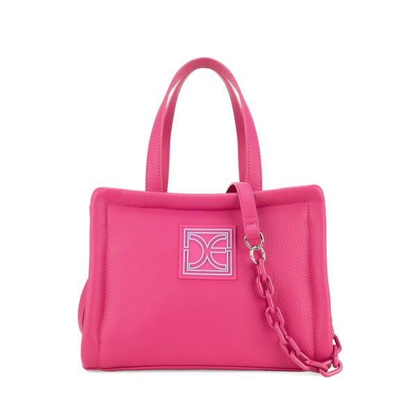 

Bolsa Tote Mediana con Rubber de Monograma color Rosa Talla: Unico