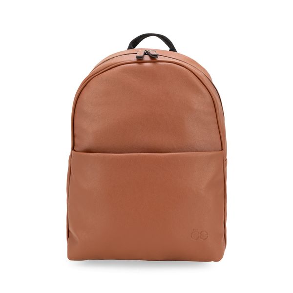 

Mochila Grande Con Monograma Troquelado Color Tan Talla: Unico