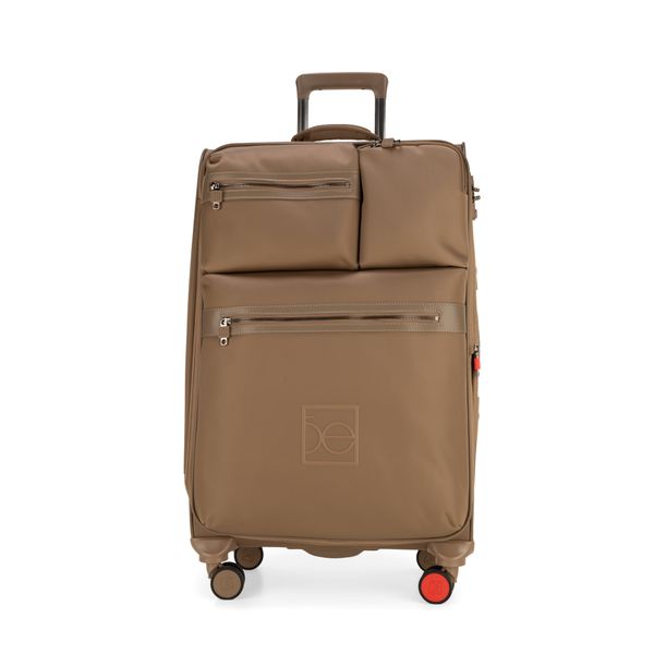 

Maleta Mediana 24 Plg Para Documentar Color Camel Talla: 24 Plg